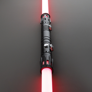Giocattolo LED Multifunzionale Economico in Lega di Alluminio con Doppia Lama, Cambio Colore Stile <span class=keywords><strong>Neopixel</strong></span>, Super Luminoso e Lampeggiante - Product Image 3