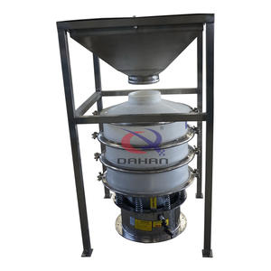 Agitador de tamiz vibratorio de plástico móvil portátil para materiales refractarios de mineral componente de Motor de núcleo de alúmina de cal de caolín - Product Image 4