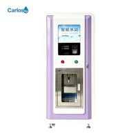 Distributeur d'eau RO avec écran publicitaire optionnel, plusieurs options de paiement, distributeur d'eau pour centre commercial