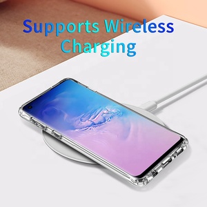 Antichoc transparent acrylique dur couverture arrière pare-chocs en tpu souple 2 in1 étui de téléphone pour <span class=keywords><strong>Samsung</strong></span> galaxy <span class=keywords><strong>S10</strong></span> - Product Image 5