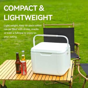 Hot Sale 18L Outdoor Fishing Incubator Camping Food Fruit <b>Drink</b> Can Insulated Plastic <b>Cooler</b> Box - Product Image 5