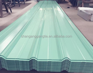 แผ่นเหล็กชุบสังกะสีแผ่นหลังคาลูกฟูกสำหรับหลังคาบ้านเคลือบสี2025ล่าสุด - Product Image 1