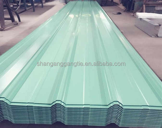 2025 Latest Corrugated Sheet Galvanized Steel Color Coated Corrugated Roof Sheet for House Roof Color Coated Steel Sheet
