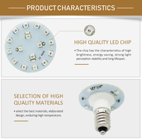 Alibaba 2025 Popular luz LED impermeable AC24V SMD LED Pixel lámpara E14 3528 luces de punto para parque temático IP65 cuerpo de plástico
