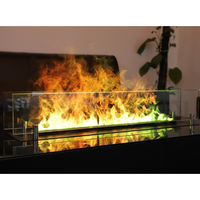 Humidificateur de cheminée électrique moderne à décor 3D avec installation d'insertion de télécommande pour une villa intérieure/un appartement ou un hôtel.