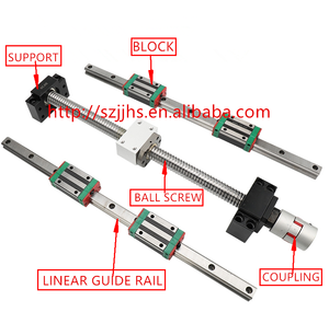 Module de rail linéaire avec vis de couplage SFU25 et bloc de support complet pour usine - Product Image 2