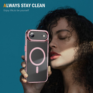 Sang Trọng Rõ Ràng Magnetic Điện Thoại Di Động Trường Hợp Bìa Đối Với <span class=keywords><strong>iPhone</strong></span> 17 Nam Châm Không Khí Trường Hợp Hỗ Trợ Không Dây Sạc Điện Thoại Trường Hợp Đối Với <span class=keywords><strong>iPhone</strong></span> 16 - Product Image 3