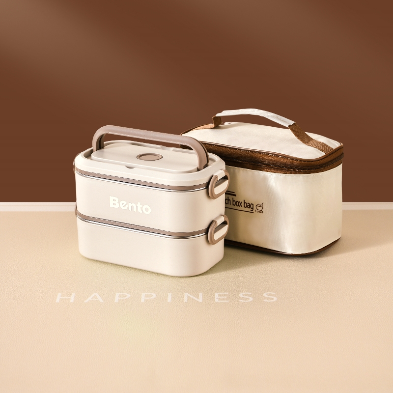 Beige-2 tier with bag