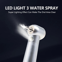 Peralatan Handpiece Mahasiswa Kedokteran Gigi LED Turbin Gigi Kecepatan Tinggi dan Handpiece Kecepatan Rendah Dengan Set Air Scaler 2/4 Lubang Kedokteran Gigi