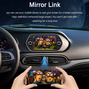 Autoradio Android 15 7 pouces LELV pour <span class=keywords><strong>Fiat</strong></span> EGEA <span class=keywords><strong>Tipo</strong></span> <span class=keywords><strong>Dodge</strong></span> <span class=keywords><strong>Neon</strong></span> 2015-2017 Lecteur Multimédia Sans Fil CarPlay Android Auto DSP GPS - Product Image 3