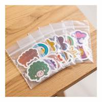 Label kemasan Hologram Harga terbaik lembar stiker cetak lucu kedap air vinil