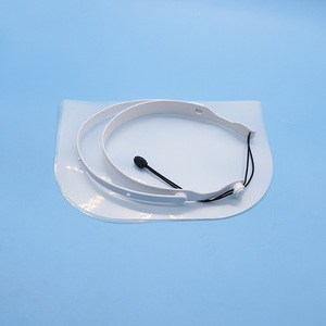 Golden Light Face Shield Transparent Anti Fog Disposable Medical Grade Protection For Adults And Children - Product Image 1