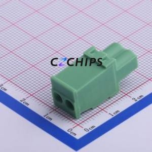 KF2EDGKA-5.0-2P Plug-in Terminal Block P=5mm Connector ( Connector Type: Plug )( Construction: 1x2P )( Pitch: 5mm ) - Product Image 2