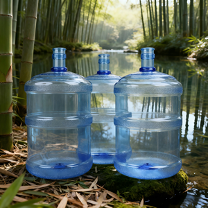 Nhà Máy bán hàng trực tiếp tùy chỉnh cấp thực phẩm nhựa rõ ràng 5 gallon 11.3l 15L chai với dễ dàng tắt Nắp - Product Image 2