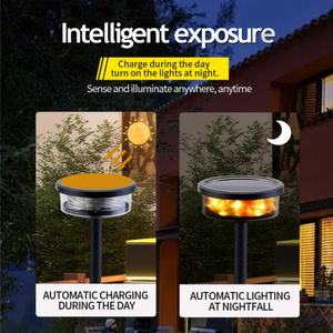 Lámpara Solar para Jardín, Impermeable, para Colgar en la Pared, con Sensor de Luz, Guirnalda Decorativa Inteligente para Patio - Product Image 5