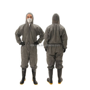 Mono protector de polipropileno desechable Ropa de protección PPE - Product Image 1