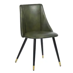 DLC-R802批发木腿拼接布艺座椅厨房家用餐椅咖啡厅客厅椅子