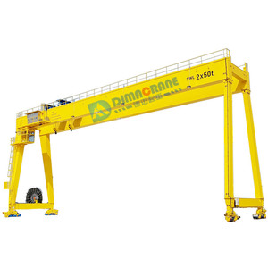 Grúa de pórtico móvil de doble viga, modelo europeo de 10 toneladas, 15, 16T, 20 toneladas, 25 MG, a la venta en taller interior - Product Image 5