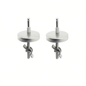 Base de bisagra para asientos de inodoro 182 F900 182 I900 182 U901, soporte de montaje metálico con tornillo y arandela - Product Image 3