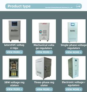 40kVAデジタル制御パネル3相静的電圧レギュレータ380V入出力SVC SBW銅材料50Hz AC電流 - Product Image 6