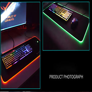 Jinglylong — <span class=keywords><strong>tapis</strong></span> <span class=keywords><strong>de</strong></span> <span class=keywords><strong>souris</strong></span> <span class=keywords><strong>de</strong></span> jeu Led, grand format <span class=keywords><strong>900x400</strong></span>, Logo personnalisé, éclairage <span class=keywords><strong>Rgb</strong></span> - Product Image 5