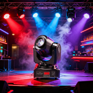 Disco Party Lyre Mini Computer Stained Moving Head Light 10W-<span class=keywords><strong>90W</strong></span> Patrón Foco para iluminación de escenario - Product Image 3