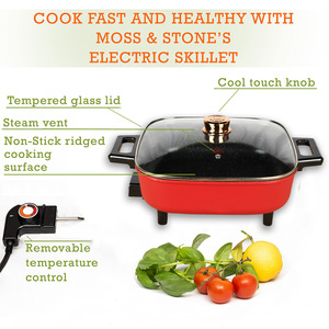 Cuisinière à riz multifonction 6L à prix d'usine avec cuiseur vapeur en PP, pots de cuisson électriques antiadhésifs pour la maison et les dortoirs - Product Image 5