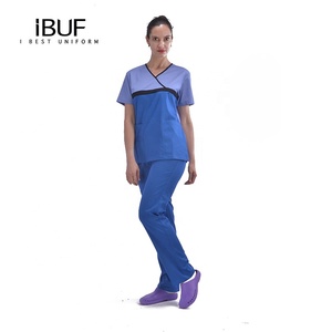 Scrub <span class=keywords><strong>in</strong></span> Vietnam uniforme da <span class=keywords><strong>infermiere</strong></span> medico femminile - Product Image 3