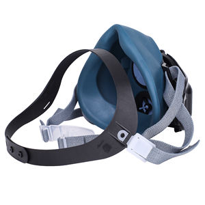 PPE EN 140 Respirator <span class=keywords><strong>Gas</strong></span> setengah wajah mulut biru penjualan pabrikan - Product Image 5