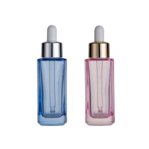 30ml 50ml Eye-Catching <span class=keywords><strong>verde</strong></span> rosa azul botellas de perfume de vidrio con cabeza de <span class=keywords><strong>aerosol</strong></span> de niebla fina botella de Spray - Product Image 6