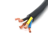 Cable de goma flexible estándar de EE. UU. SOOW SJOOW Cable 12/3, 10/3, 10/4 así que Cable de cable