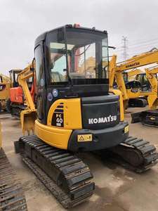 Excavatrice Komatsu PC40MR d'occasion, 4 tonnes, modèle 2022, pompe hydraulique, engrenages, excellentes performances, fabriquée au Japon, rapport vidéo/vidéo. - Product Image 2