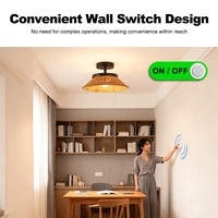 Luminaire de plafond LED rond suspendu décoratif pour salle à manger, chambre à coucher de luxe, salon