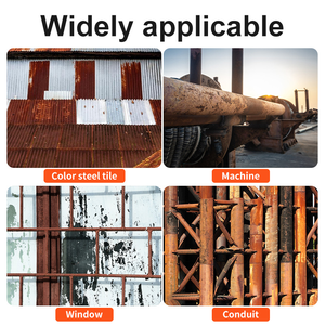 Pintura anticorrosiva a base de agua para conversión de óxido, renovación de tejas de acero y restauración de barandillas de puertas - Product Image 3