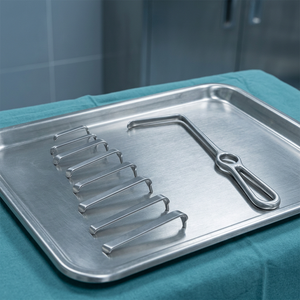 Ensemble d'instruments chirurgicaux Kocher Langenbeck pour la chirurgie générale, classe I, certifié CE, fonctionnement manuel - Product Image 5