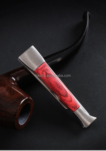 Cuchillo para Limpiar Pipas de <span class=keywords><strong>Tabaco</strong></span>, Juego de Accesorios para <span class=keywords><strong>Tabaco</strong></span> Tres en Uno, Acero Inoxidable y Madera Maciza Compuesta o al por Mayor - Product Image 3