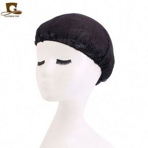 Wholesale Custom Logo Women's Invisible Hair Net <b>Snood</b> Bun Cover with European & American Style Polyester Material - Product Image 5