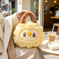 Sac fourre-tout en peluche personnalisé en forme de durian, sac à main doux et moelleux pour enfants et filles, cadeau, décoration de fête, OEM ODM
