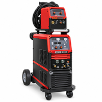 Nouvelle soudeuse MIG à double impulsion 500A, 380V, triphasée, inverseur IGBT, alimentation en fil séparée synergique, soudage de l'aluminium et de l'acier inoxydable