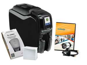 Imprimante de cartes plastiques zebra <span class=keywords><strong>zc350</strong></span> avec Ethernet (simple face) - Product Image 2