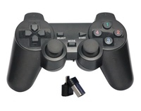 Manette sans fil pour ordinateur 2025, système double, USB 2.4G, pour Android TV Box, jeu, deux personnes, multifonctionnelle, support de rangement