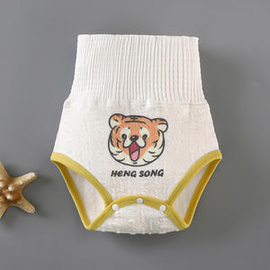 洗える高品質ソフトで通気性のあるコットンチャコール再利用可能な調節可能なベビー布おむつインサート、アリフォーム形状、漏れ防止 - Product Image 4