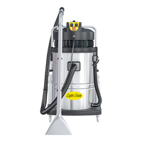 Aspirateur de voiture LC-602SC de style américain 60L Machine de nettoyage de tapis Aspirateur humide et sec