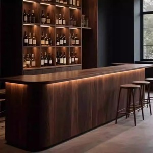 Quầy <span class=keywords><strong>bar</strong></span> Chất lượng cao tùy chỉnh Quầy <span class=keywords><strong>Bar</strong></span> Gỗ cho các cửa hàng cà phê hoặc trung tâm thương mại - Product Image 3