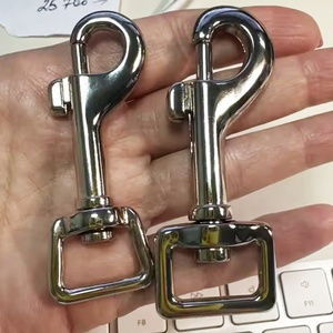 Crochet en acier rose et or pour chien, matériel en alliage de Zinc, <span class=keywords><strong>pivotant</strong></span>, laisse - Product Image 6