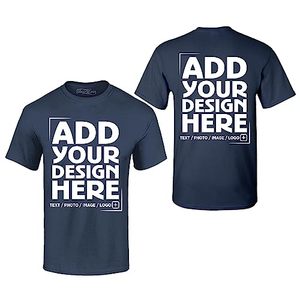 เสื้อยืดออกแบบส่วนบุคคลด้านหน้าและด้านหลัง - Product Image 5