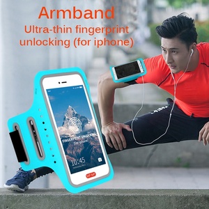 Cintura per telefono <span class=keywords><strong>cellulare</strong></span> per correre a piedi in bicicletta borse del telefono <span class=keywords><strong>cellulare</strong></span> custodie per iphone 15 16 Pro fascia da <span class=keywords><strong>braccio</strong></span> donna uomo bambini - Product Image 4