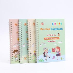 Vente en gros de cahiers anglais pour enfants calligraphie réutilisable pour enfants calligraphie écriture manuscrite cadeaux d'écriture - Product Image 1