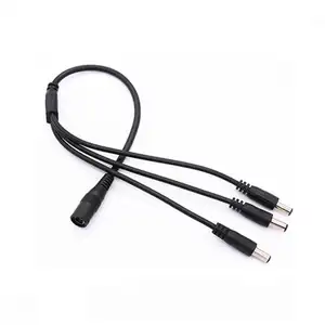 Splitter DC Power Cable 1 To 2 3 4 5 Connector 12V 5.5mm 2.1mm Male Female Cable Adapter LED Cord DC Power Plug Splitter Cable