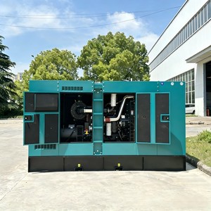 Générateur diesel insonorisé 120KW 300KVA à démarrage automatique, refroidissement par <span class=keywords><strong>eau</strong></span>, pour usines, avec chaîne d'approvisionnement mondiale stable - Product Image 2